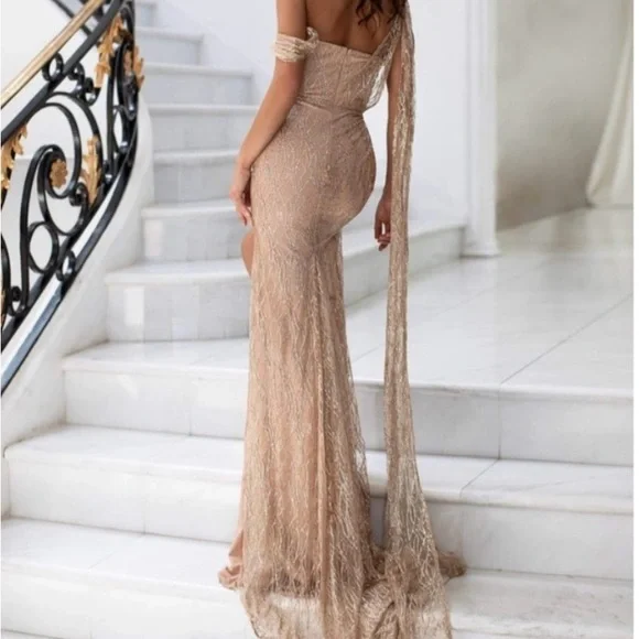 Alamour the Label Gabriela Glitter Dress - Picture 3 of 5